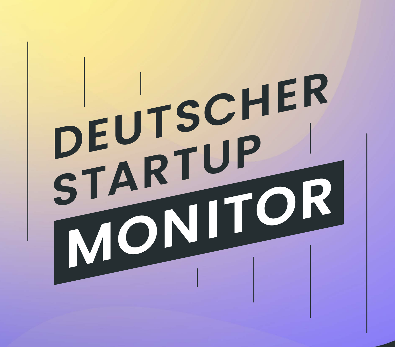 Titelgrafik Deutscher Startup Monitor