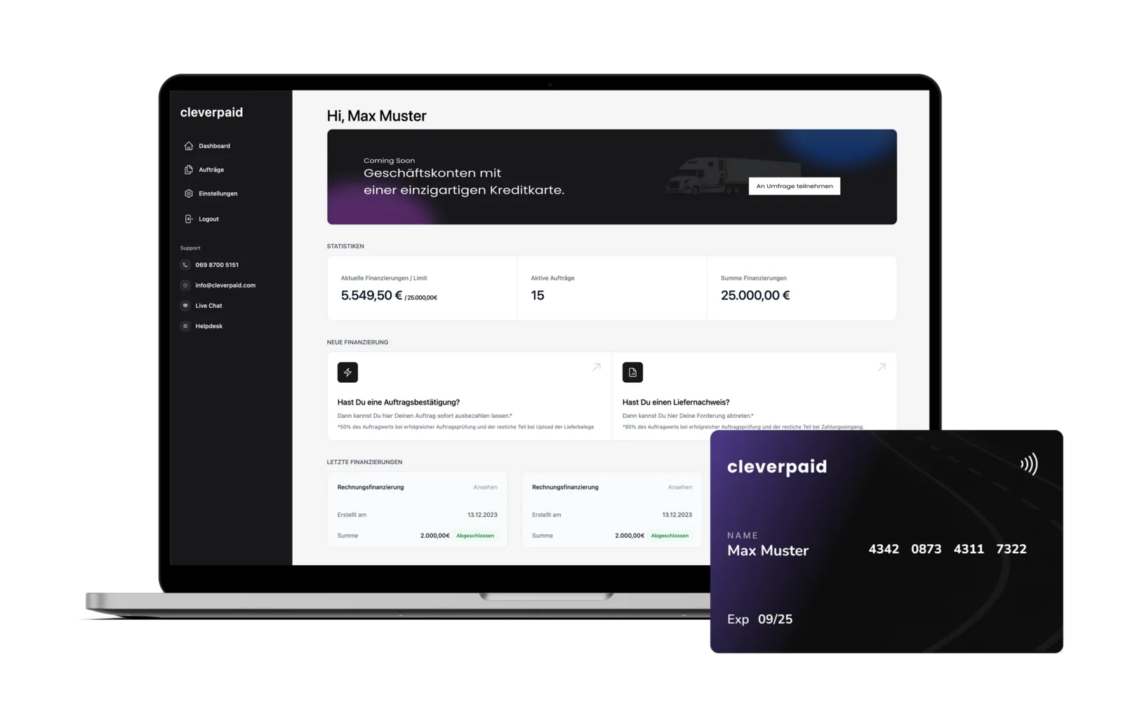 cleverpaid – Logistik startup from Founders Bay batch #3